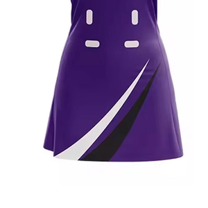 Robe de netball unie ou imprimée, tenue de sport pour filles, uniforme de netball personnalisable de qualité supérieure, en vente, service OEM - Product Image 5