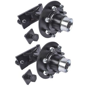 Kit de Ejes Atornillables Superior 8 x 6.5 para Contenedores de Envío, Mejora para Remolques - Product Image 1