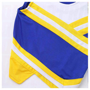 Best Reasonable Price Cheerleading Uniforms Professional Sports Team Sleeveless Cheerleader Uniform Cheap High Quality Durable - Product Image 5