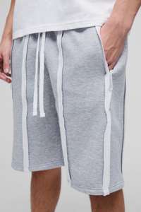 Men's Summer Quick-Dry Shorts Solid Color Casual Zipper Pocket Sports Shorts Beach Pants - Product Image 6