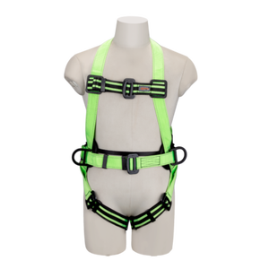 Harnais de sécurité ajustable pour tout le corps, ceinture de protection contre les chutes industrielles avec boucle en D pour les travaux de construction et de sauvetage - Product Image 1