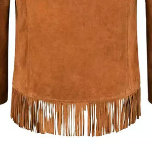 Premium Men <b>Suede</b> Leather <b>Jacket</b> Soft Finish Winter Fashion Stylish Casual Wear Durable Outerwear Trend <b>Jackets</b> - Product Image 6