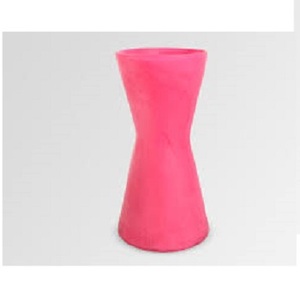 Vase à fleurs rond en résine noir et blanc, taille personnalisée, design créatif, style moderne, meilleure vente, pour hôtel et maison - Product Image 2