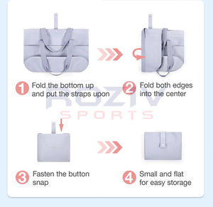 Sac fourre-tout personnalisé fabriqué sur mesure en coton 100% fait main pour hommes/femmes, couleurs et tailles personnalisables, haute qualité - Product Image 5