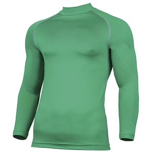 Camiseta Deportiva de Secado Rápido para Hombre, con Protección Solar UPF50+, Transpirable, Cuello en V, para Gimnasio y Ejercicio, con Logotipo Frontal - Product Image 3