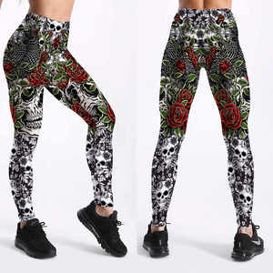 Leggings Deportivos Sublimados con Diseño Personalizado, Cintura Alta, Elásticos en 4 Direcciones, Pantalones de Yoga, Leggings de Entrenamiento para Mujer - Product Image 6