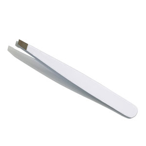 Slant Tip Eyebrow Tweezer For Accurate Hair <b>Removal</b> Stainless Steel Beauty <b>Tool</b> For Eyebrow Grooming And Styling - Product Image 1