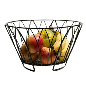Panier à fruits en métal fini classique, accessoires de cuisine, panier à fruits décoratif en métal à prix abordable - Product Image 4