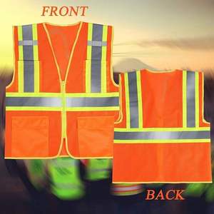 Chaleco de Seguridad Reflectante de Alta Visibilidad Personalizado al por Mayor para Hombre, Ropa de Trabajo para Ingenieros de Seguridad y Construcción, Logotipo Personalizable - Product Image 4