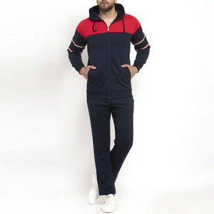 Conjunto Deportivo Personalizado Rojo para Hombre, Sudadera con Capucha y Cierre Completo, Pantalones de Chándal Ajustados, Ropa Deportiva Urbana - Product Image 1
