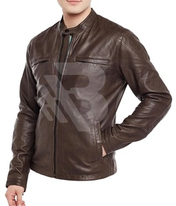 Vestes en <span class=keywords><strong>cuir</strong></span> de haute qualité vestes en <span class=keywords><strong>cuir</strong></span> à col montant pour hommes femmes grande taille vestes en <span class=keywords><strong>cuir</strong></span> de meilleure qualité pour hommes - Product Image 1