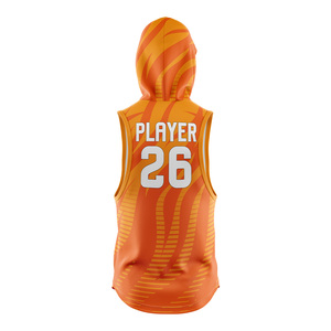 Camiseta Personalizada de Fútbol Americano 7v7 para Equipos Juveniles, con Capucha, Sin Mangas, Transpirable, Antibacteriana y que Absorbe la Humedad - Product Image 6