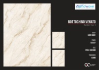 Porcelaine Big Marble Look Carreaux Taille 1200x1600mm Épaisseur 15 mm Carreaux de porcelaine émaillés à corps crème Collection moderne brillante