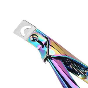 Expédition rapide, logo personnalisé, coupe-ongles professionnel en acrylique et acier inoxydable, coupe-cuticules durable pour la manucure - Product Image 3