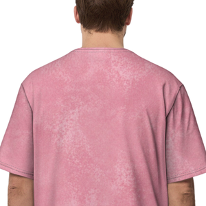 T-shirt graphique oversize délavé pour homme, col rond, manches courtes, imprimé personnage, style vintage streetwear, décontracté, vêtement de mode personnalisé - Product Image 4