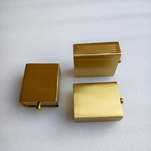 Estuche de Seguridad Deslizante para Cajas de Cerillas, Acabado Latón Satinado Premium, Ecológico, Resistente al Agua, Diseño Moderno para Uso en Hogar y Restaurantes, Venta al Por Mayor - Product Image 3