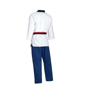 Uniforme de karaté pour hommes de haute qualité OEM avec logo personnalisé brodé, polyester/coton, tenue d'arts martiaux, prix d'usine - Product Image 2