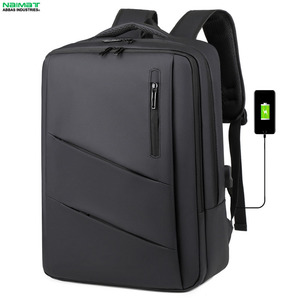 Unisex Large Capacity Business Leisure Travel Backpack USB Charging Port Waterproof Laptop Compartment for Outdoor Daily Use - Product Image 1