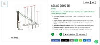 Ensemble d'outils de bobinage LUXURO Coiling Gizmo, argent, 5 pièces, en acier inoxydable, pour la fabrication de bijoux |   Modèle GS-110D