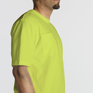 เสื้อยืดโอเวอร์ไซส์ผู้ชาย คอโอ ผ้าฝ้าย 100% ทรงปกติ สไตล์สตรีทแวร์ แขนสั้น ระบายอากาศได้ดี เป็นมิตรกับสิ่งแวดล้อม ป้องกันรอยยับ - Product Image 5