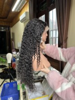 Perruque bouclée birmane TOP HOT, cheveux vietnamiens bruts, cuticules alignées, perruques en cheveux humains, prix d'usine en gros, produit le plus vendu 2024