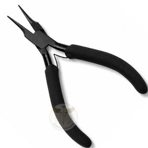 Pince à bec rond professionnel en titane pour la fabrication de bijoux, le cerclage de fils, la création de perles et la réalisation de boucles - Product Image 3