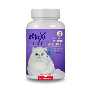 MaxiCat Cat Supplement Multivitamin Omega And Probiotic Skin And Coat Care Formula Liver Flavor Premium Product Fom In Thailand