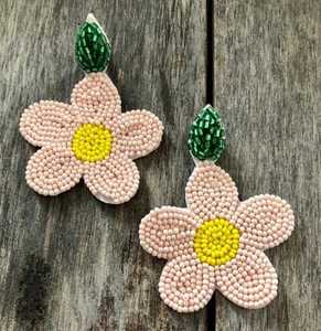 Pendientes Colgantes de Palmera con Cuentas Hechos a Mano, Estilo Bohemia para Mujer, Joyería de Moda, Pendientes de Declaración para Fiesta - Product Image 2