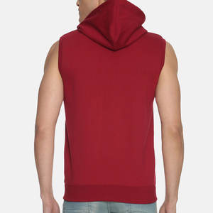 Hoodies sans manches pour hommes Active Gym, élégants, pour l'entraînement et le fitness, légers, doux, confortables, style streetwear, grandes tailles - Product Image 3