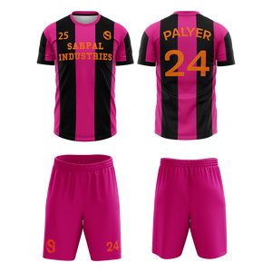 ชุดกีฬาแบบสั่งทำพิเศษ สไตล์วินเทจ คลาสสิค เสื้อฟุตบอลย้อนยุค เสื้อฟุตบอลคัสตอม คอกลม แขนสั้น ชุดยูนิฟอร์มผู้ชาย - Product Image 1