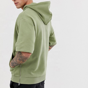 Sudadera Deportiva con Capucha para Hombre, Personalizada OEM, Lisa, 100% Algodón, Corte Regular, con Bolsillo de Felpa, Ecológica, Manga Regular - Product Image 2