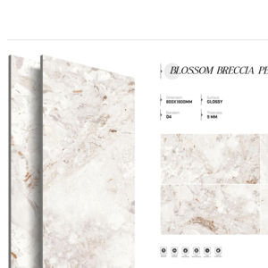 Azulejos de porcelana brillante de alta resistencia, tamaño 800x1600, 1200x1800, 750x1500 mm, azulejos premium para uso residencial y comercial. - Product Image 1