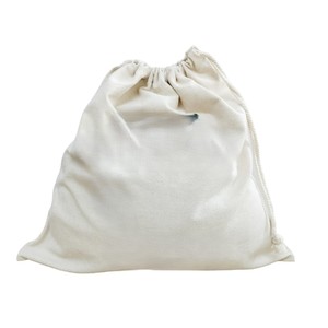 Cotton Travel Pouch Premium Eco Friendly Drawstring <b>Storage</b> Bag - Product Image 1