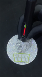 Pendentif Hip Hop Moissanite Tête de Lion 3D Iced Out en Argent 925, Disque Médaille Rond VVS, Pendentif Moissanite Personnalisé - Product Image 2