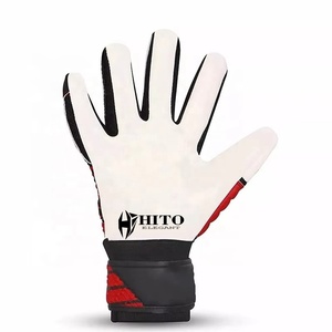New Customized Design Front Palm New Basic Latex Backhand Silicon Inject Meduis Cut Customized Design And Color Attached <b>Strap</b> - Product Image 3