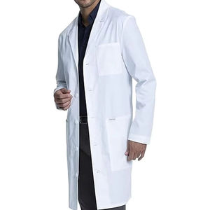 Batas de Médico, Batas de Laboratorio, Productos de Laboratorio, Batas de Farmacia, Uniformes de Enfermera, Uniformes Médicos para Mujer, Bata de Enfermería Antiarrugas - Product Image 4