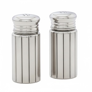 American Hammered Finish Stainless Steel Salt And Pepper Shaker Grade Metal <b>Spice</b> <b>Jars</b> For Home & Restaurant Tabletop Use - Product Image 4