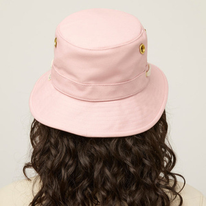 Chapeau Bob en Toile de Coton Rose Safari à Oeillets Respirants, Décoration Boutonnée, Unisexe, Décontracté, Printemps-Été, Vente Chaude - Product Image 2