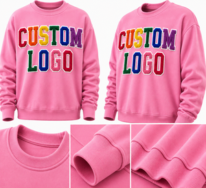 Sudadera con Cuello Redondo y Logotipo Personalizado, Unisex, Corte Regular, Informal, Otoñal, Tejida, 100% Algodón en la Parte Delantera - Product Image 4