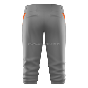 Pantalones de béisbol para hombre de poliéster de alta calidad, ropa deportiva sublimada personalizada para jóvenes con bordado y estampado de rayas para adultos - Product Image 1