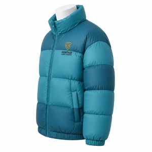 <b>Mens</b> Winter Oversized Puffer <b>Jacket</b> <b>Lightweight</b> Warm Padding Windproof Design Relaxed Fit Ideal for Outdoor Activities - Product Image 2