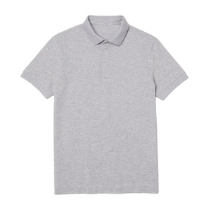 Polo personalizado de manga corta para hombre, nueva ropa sólida, ropa de calle de verano, informal, 100% de algodón, nuevas camisetas de moda para hombre - Product Image 1