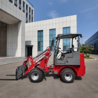 Minipala Elettrica EV08 a Zero Emissioni, Risparmio Energetico, con Forche e Accessori Spazzaneve per Progetti Agricoli