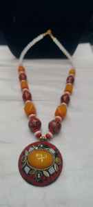 Collar de Piedra de Ágata Natural para Mujer, Colgante de Geoda de Cristal Curativo, Joyería Boho de Piedras Preciosas Tejida a Mano al por Mayor para Regalos - Product Image 5