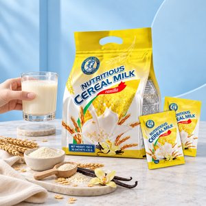 Poudre de lait de céréales nutritive à la vanille 750g 30 sachets Lait en poudre fortifié pour adultes - Product Image 3