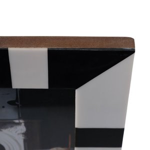 Artistic Natural Buffalo Bone Inlay <b>Photo</b> <b>Frame</b> Decorative <b>Black</b> and white Style Mosaic Picture <b>Frame</b> for Bedroom Shelf Homeware - Product Image 2