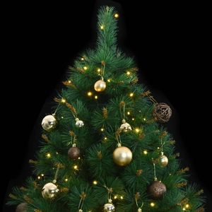Albero di natale artificiale incernierato con 300 e palla Set 70.9 \ "decorazioni per le vacanze Festive - Product Image 3