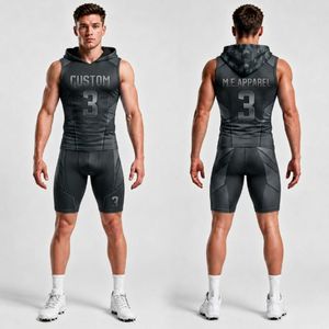 Uniformes de Fútbol 7v7 Profesionales con Estampado Matrix Gris Carbón, Anti-Pilling, 220 GSM, Absorción de Humedad - Product Image 1
