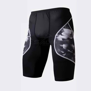 Ensemble de shorts de compression professionnels avec tissu extensible quadridirectionnel et coupe confortable pour le fitness - Product Image 4