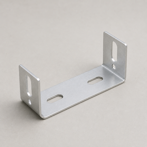 Material Certificate Available Fabrication Services Material Grade Aluminum Alloy Sheet <b>Metal</b> Fabrication Aluminum Bent Bracket - Product Image 2